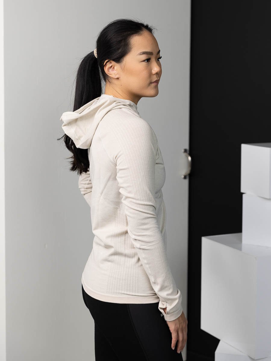 adidas X-City Knit Long Sleeve Beige