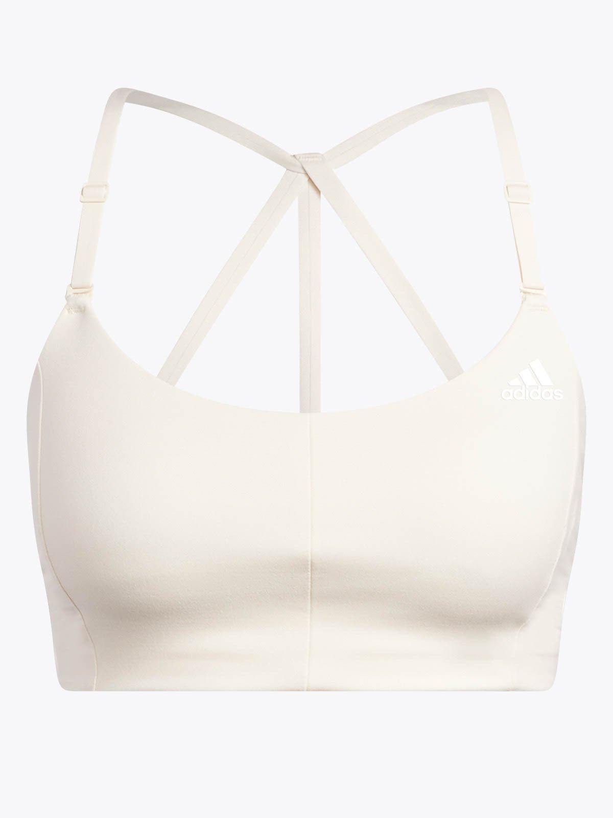 adidas Yoga Light Support Bra Wonder White