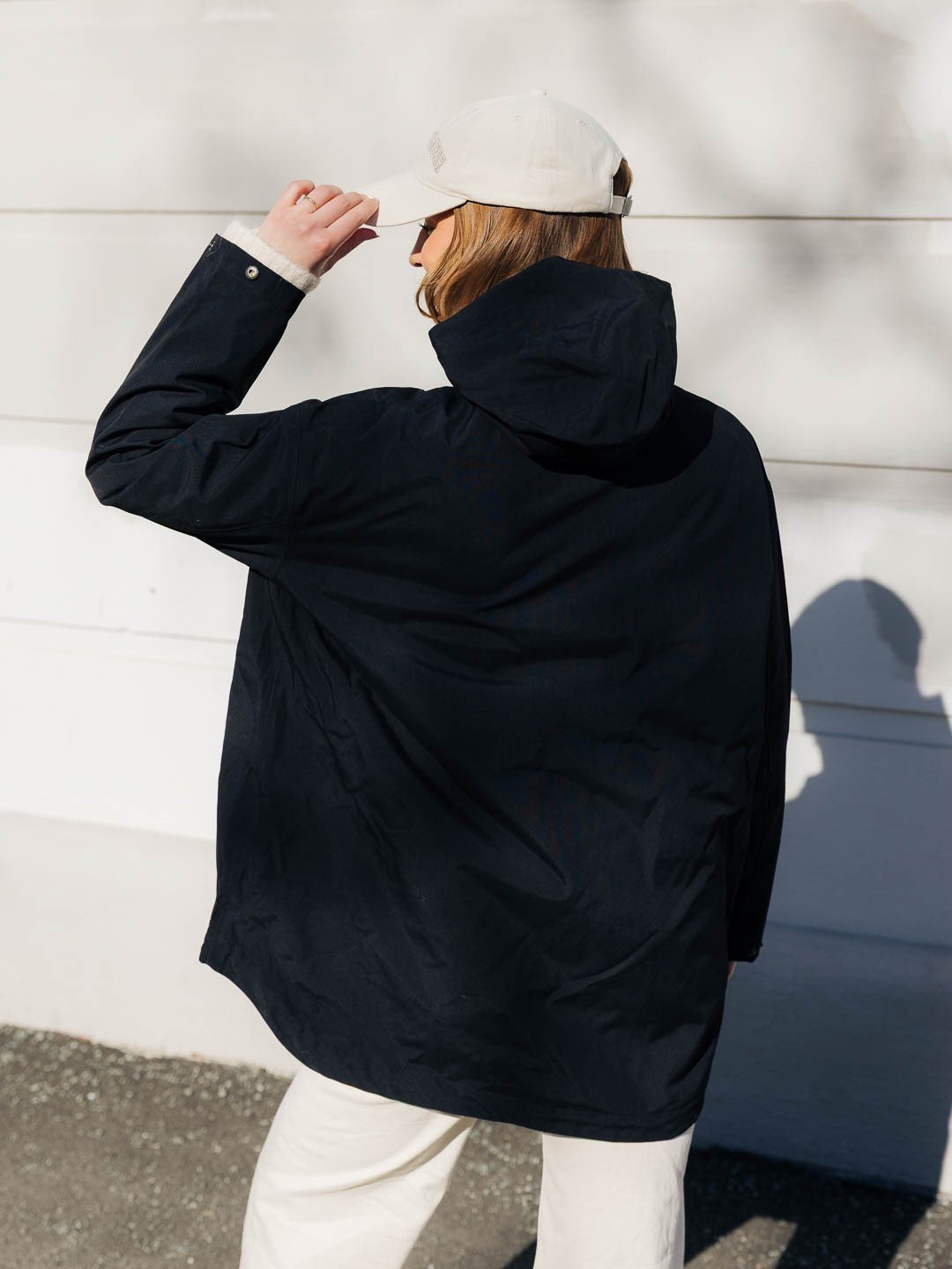 Aim'n Oversized Anorak Black