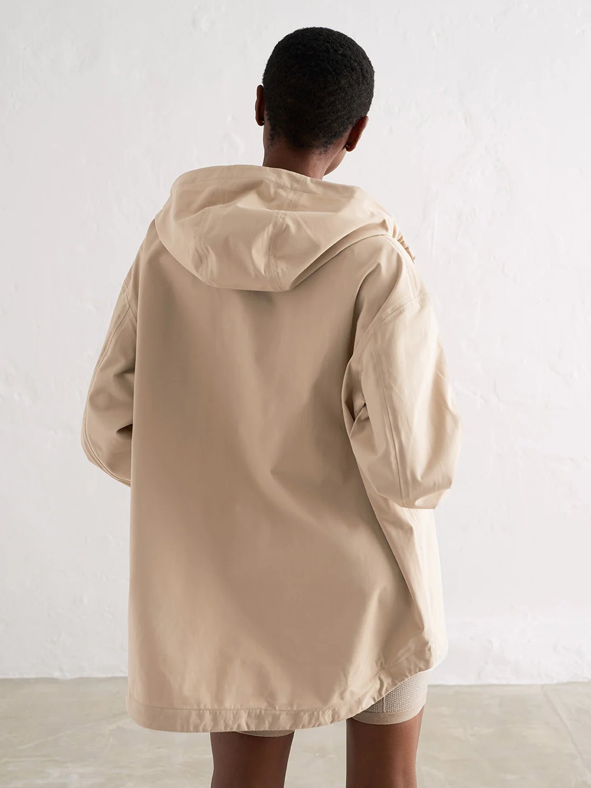 Aim'n Oversized Anorak Beige