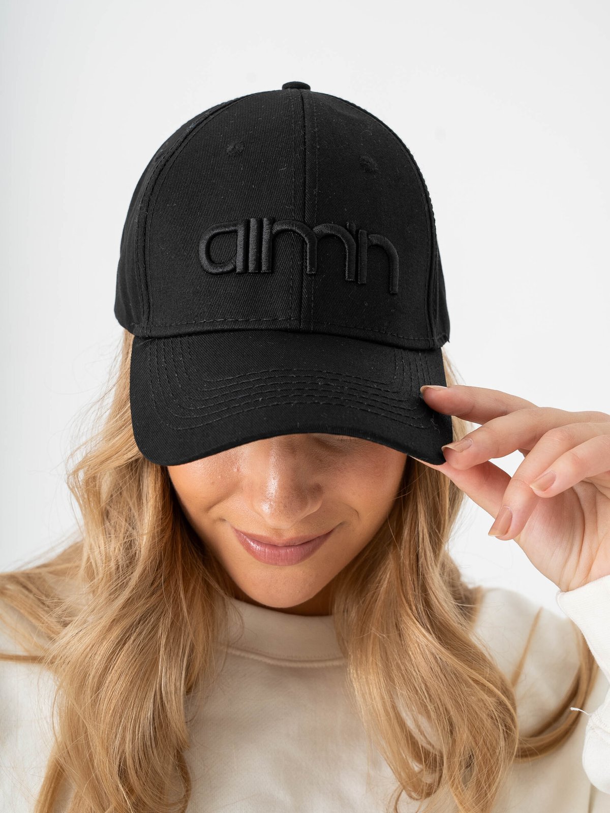 Aim'n Logo Cap Black