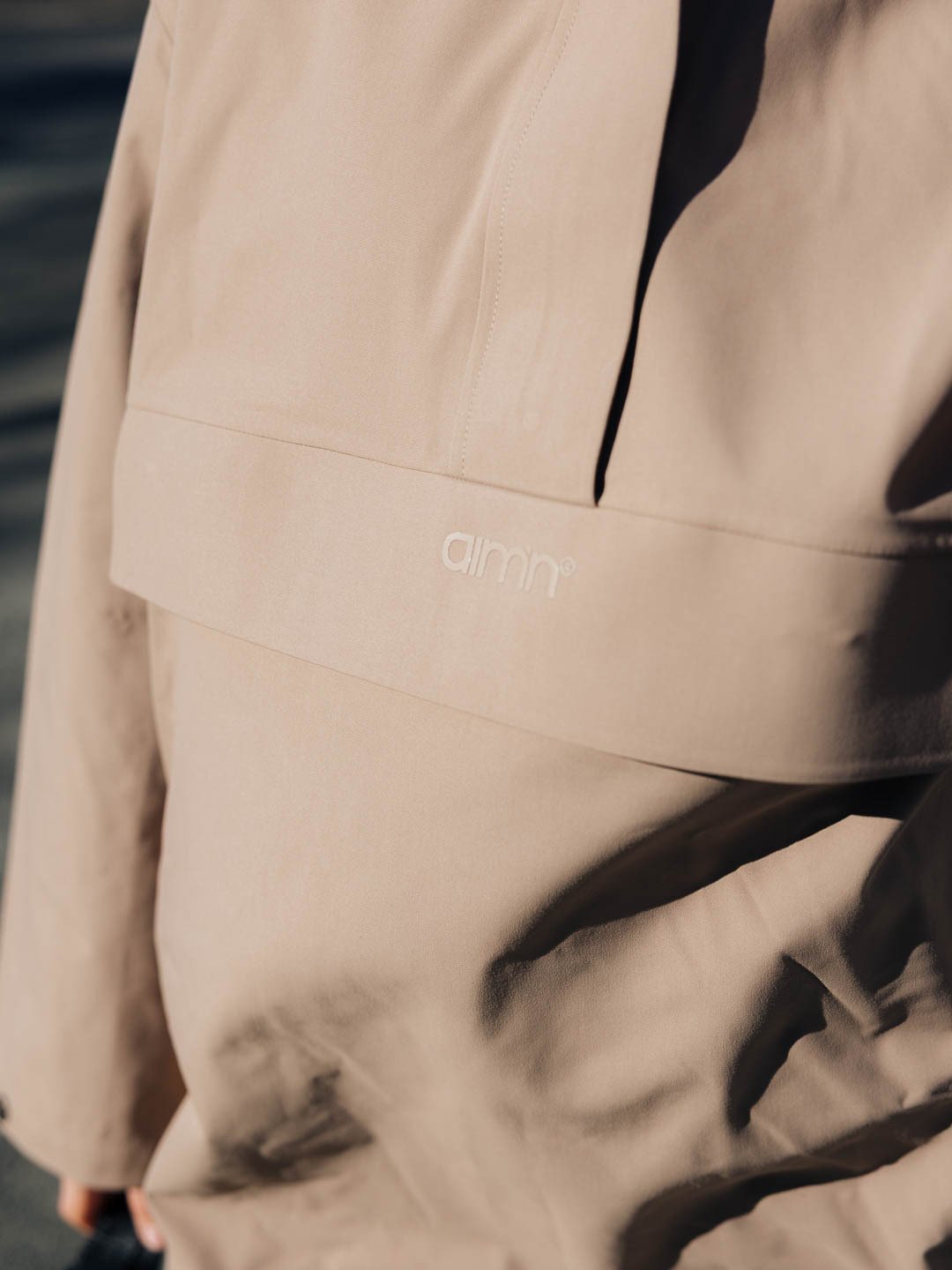 Aim'n Oversized Anorak Espresso