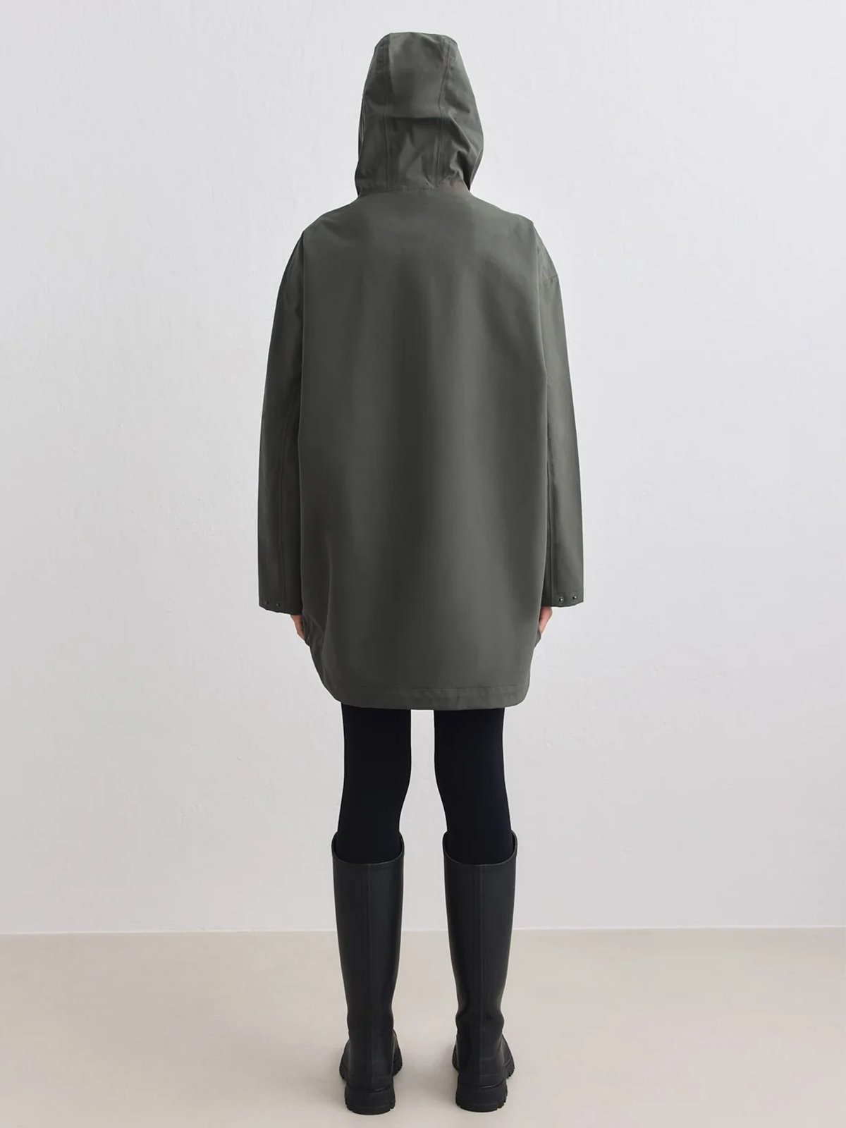Aim'n Oversized Anorak Dark Ivy
