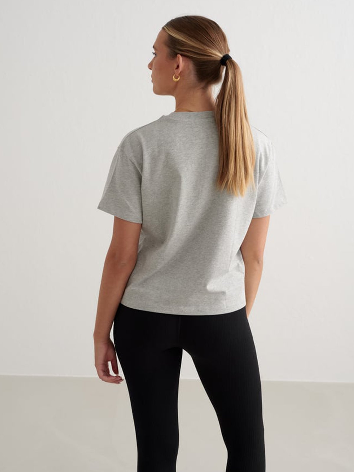 Aim'n Boxy T-shirt Grey Melange