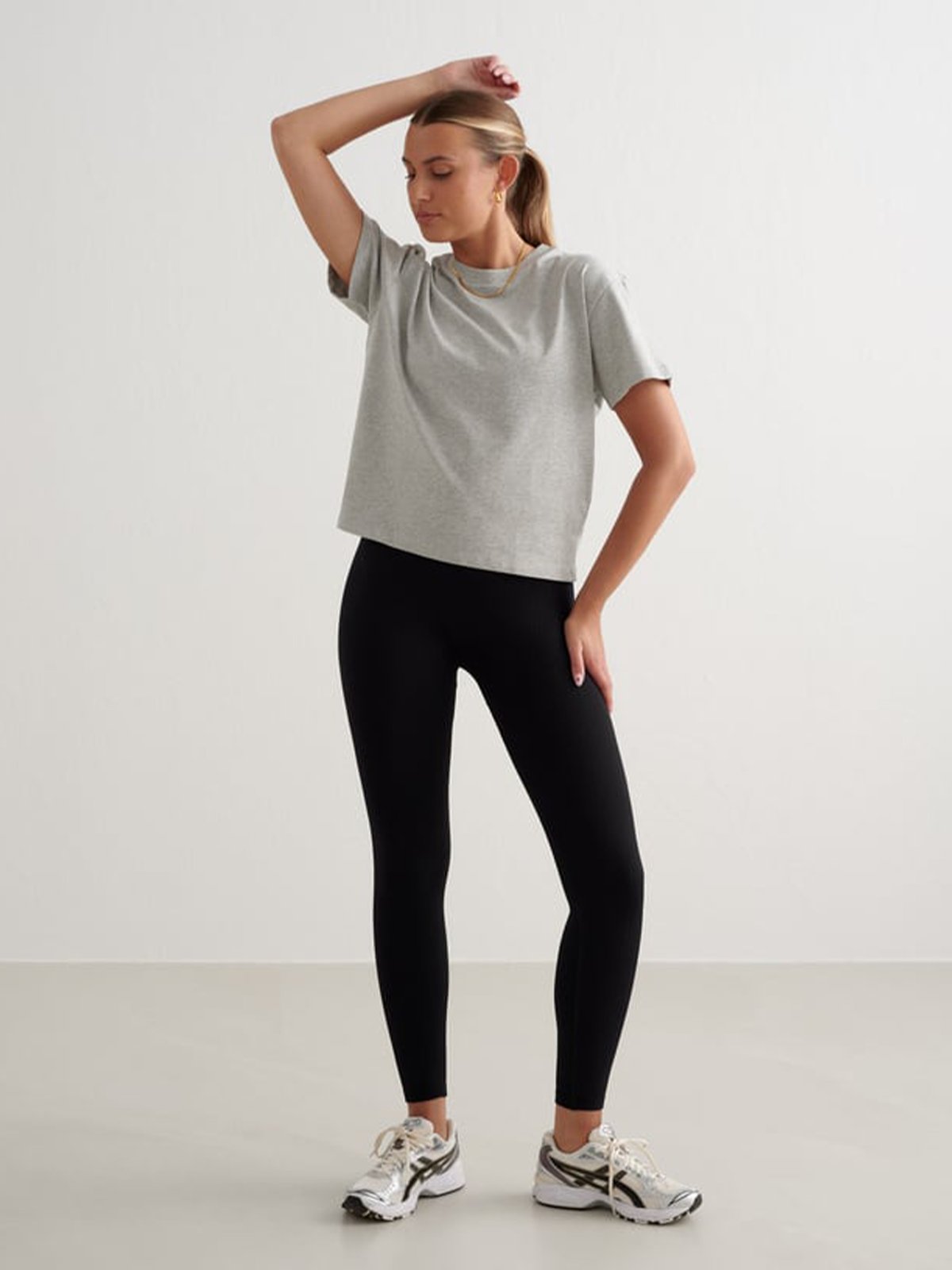 Aim'n Boxy T-shirt Grey Melange