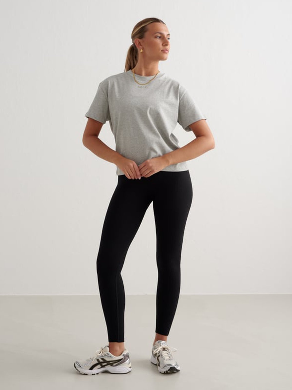 Aim'n Boxy T-shirt Grey Melange