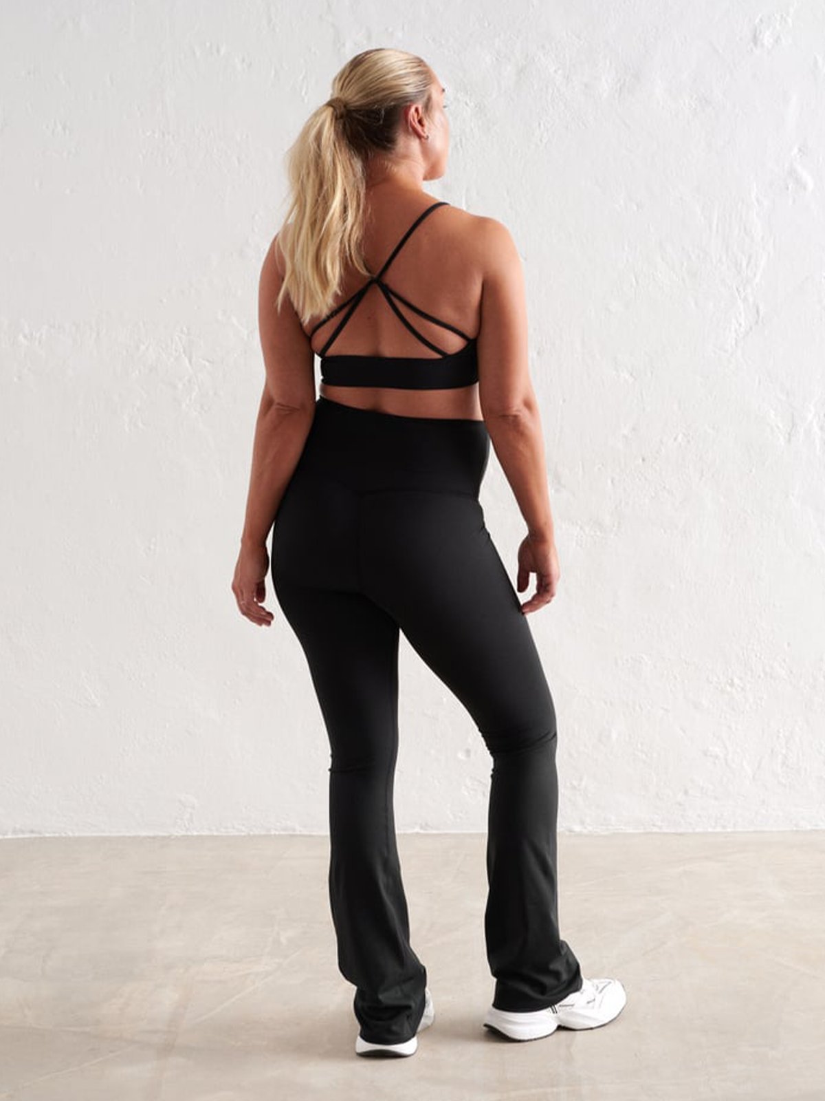 Aim'n Sense Maternity Flare Tights Black