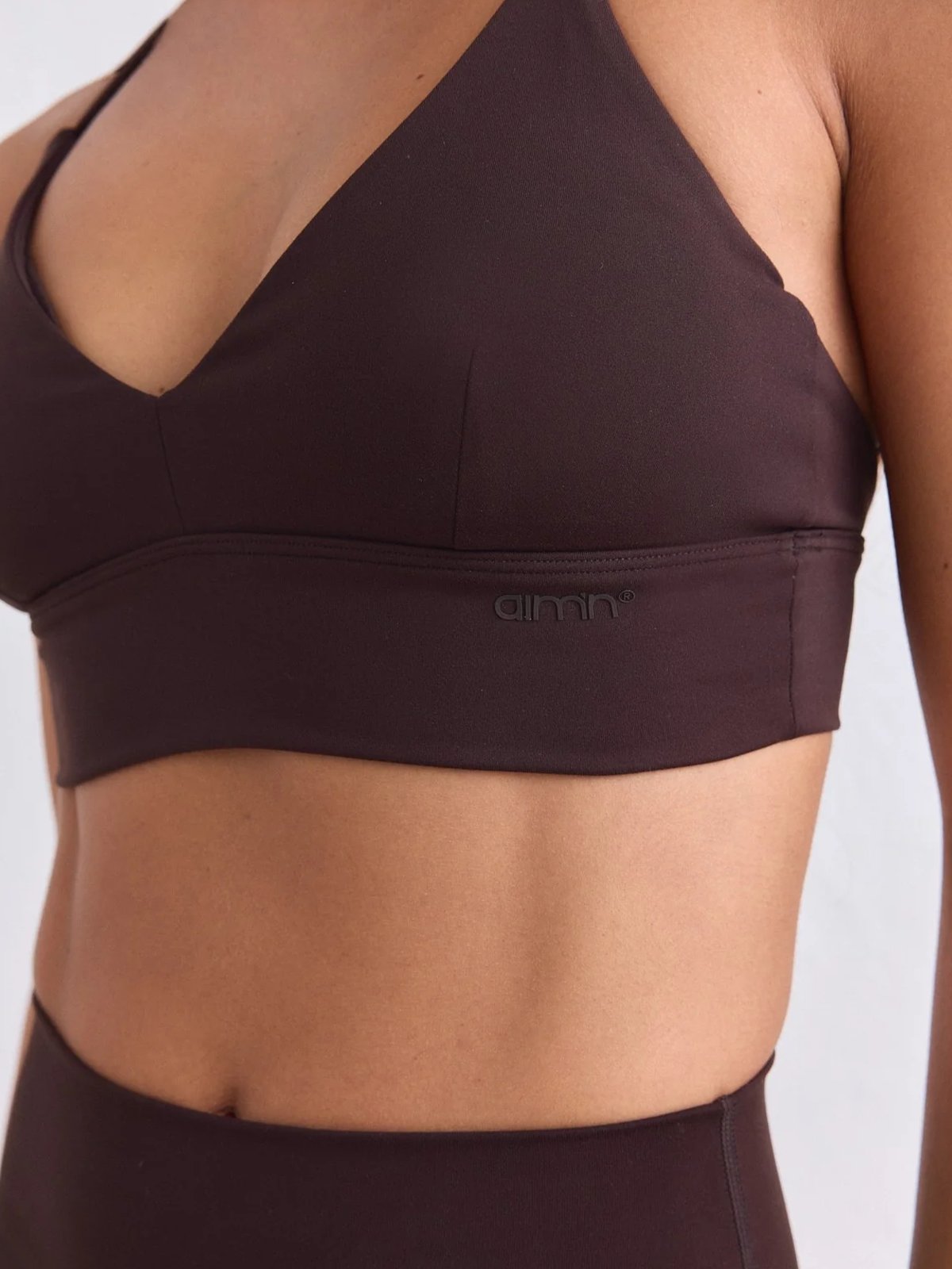 Aim'n Sense Strap Bra Chocolate