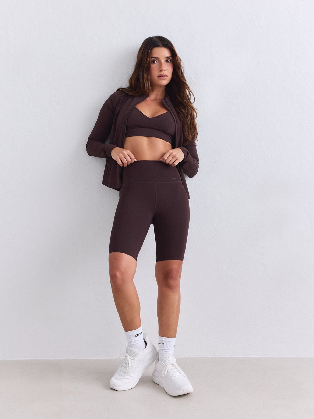 Aim'n Sense Biker Shorts Chocolate