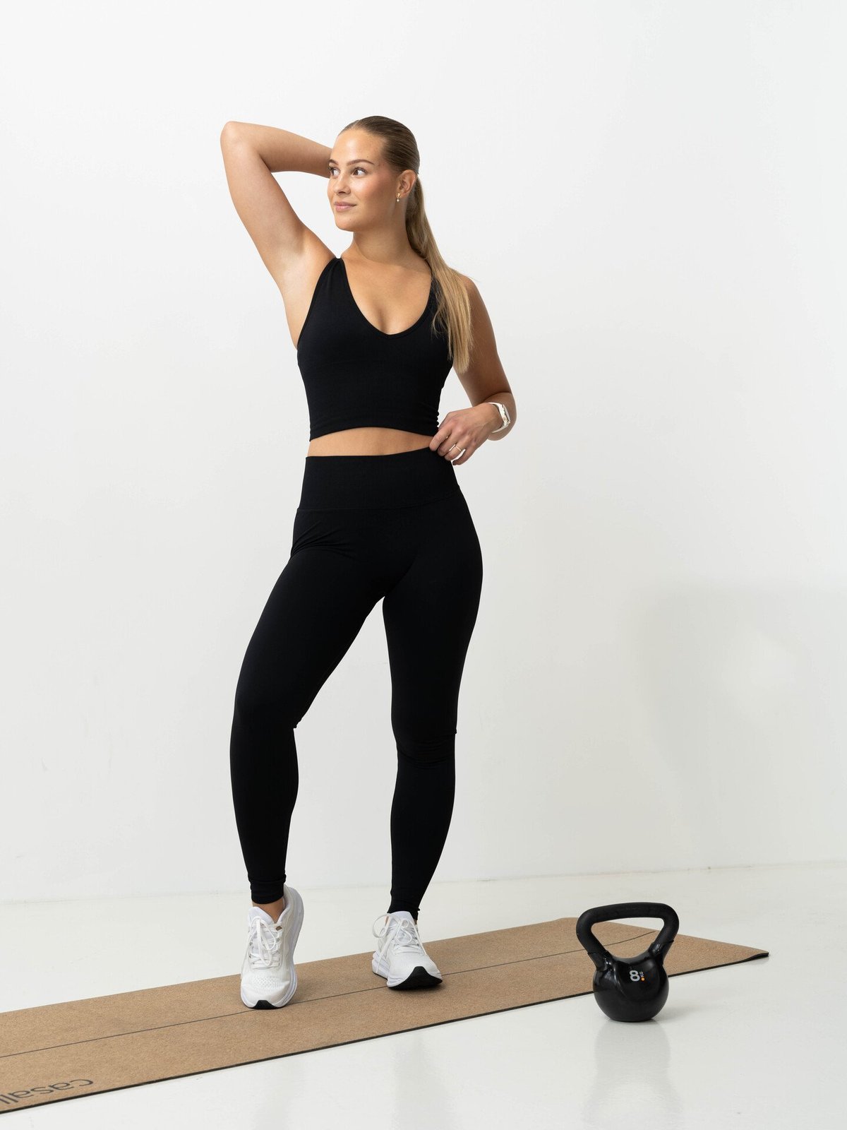 Aim'n Shape Seamless Tights Black