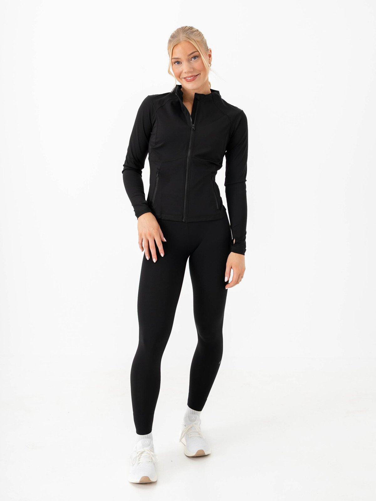 Aim'n Sculpting Zip Jacket Black