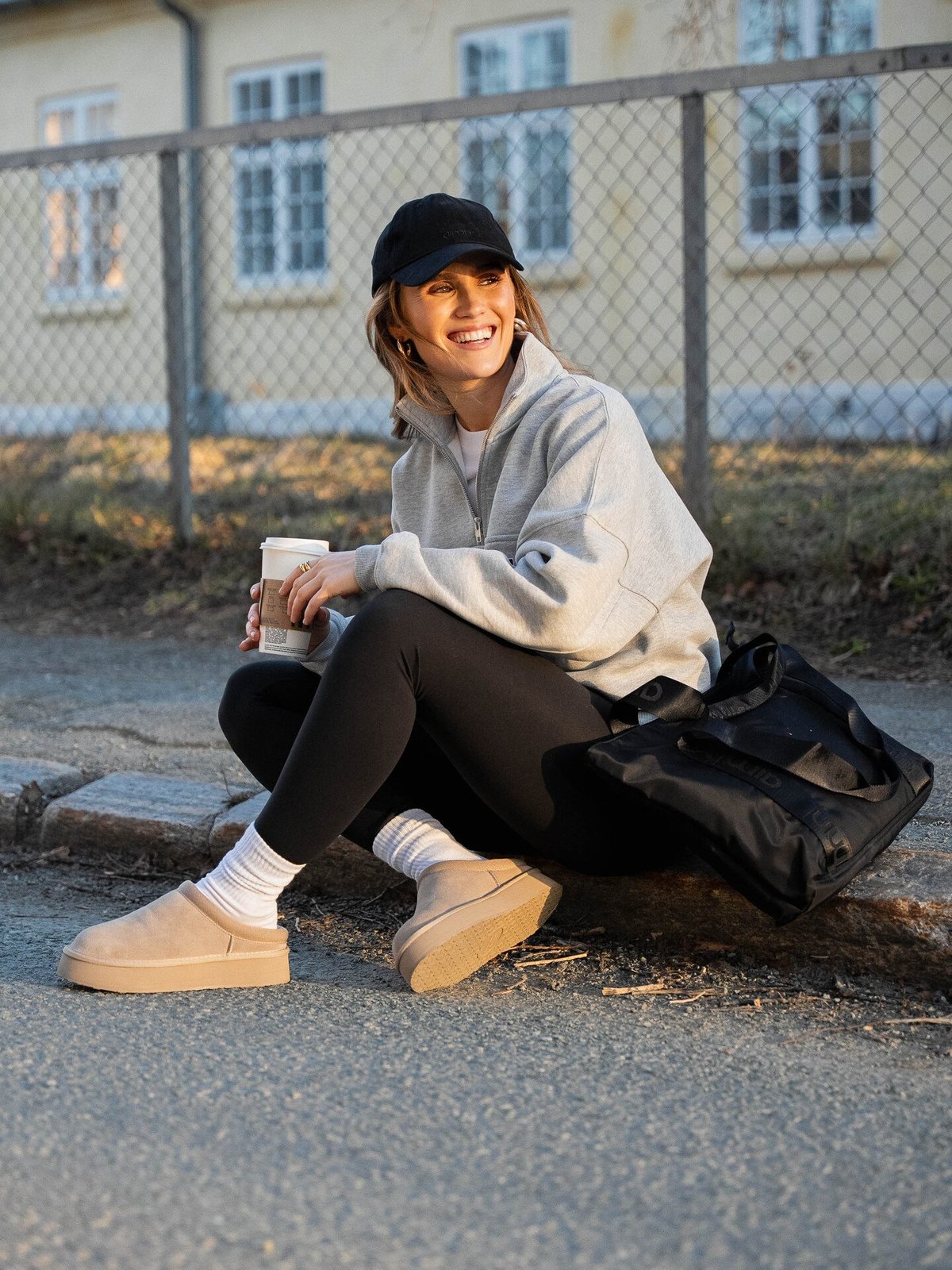 Aim'n Small Logo Cap Black
