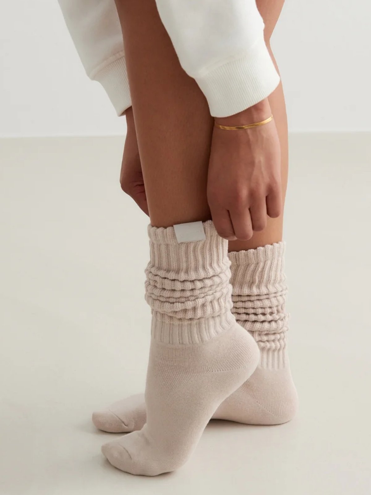 Aim'n Slouch Socks Clay
