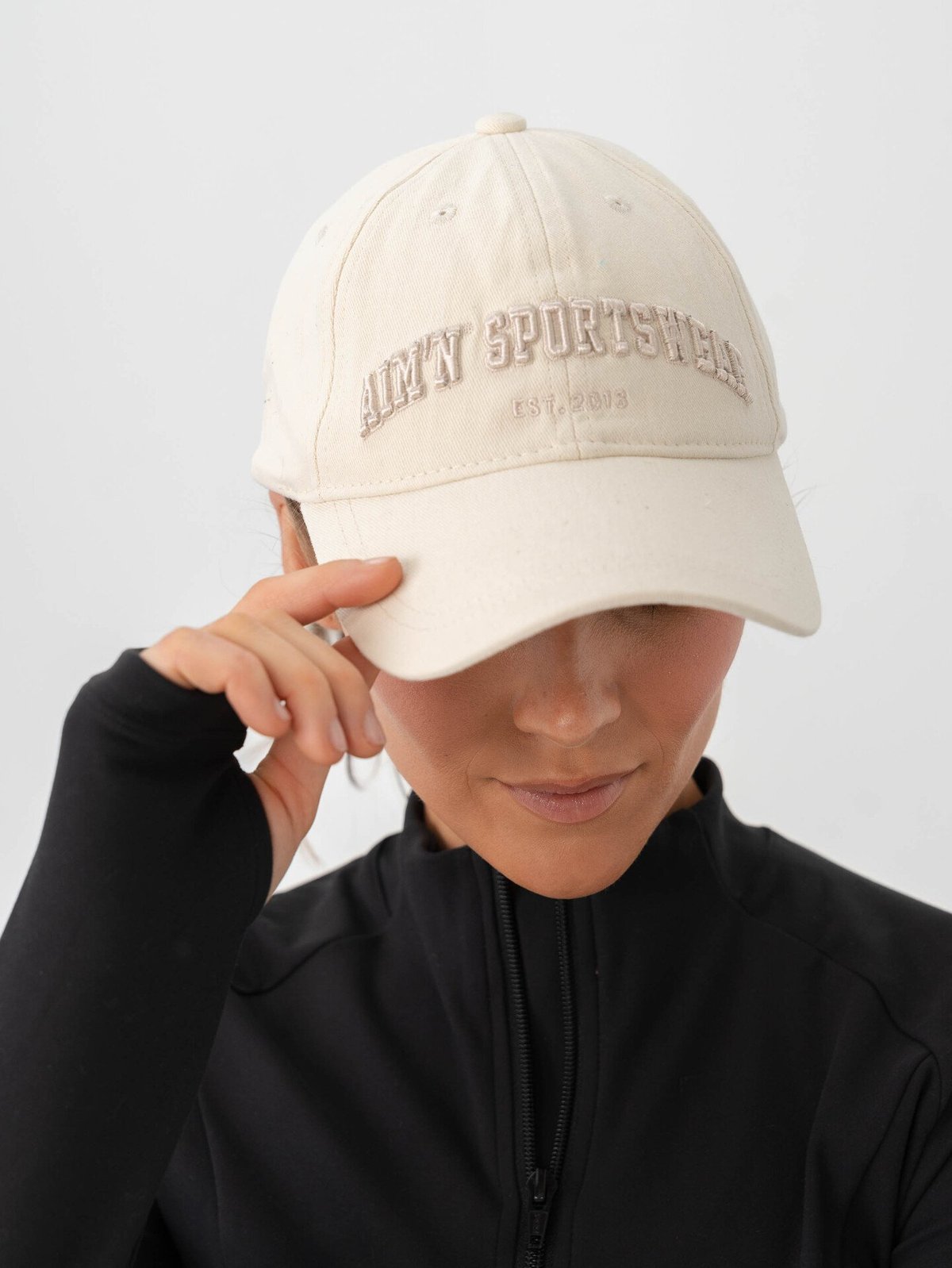 Aim'n Varsity Cap Cafè au lait