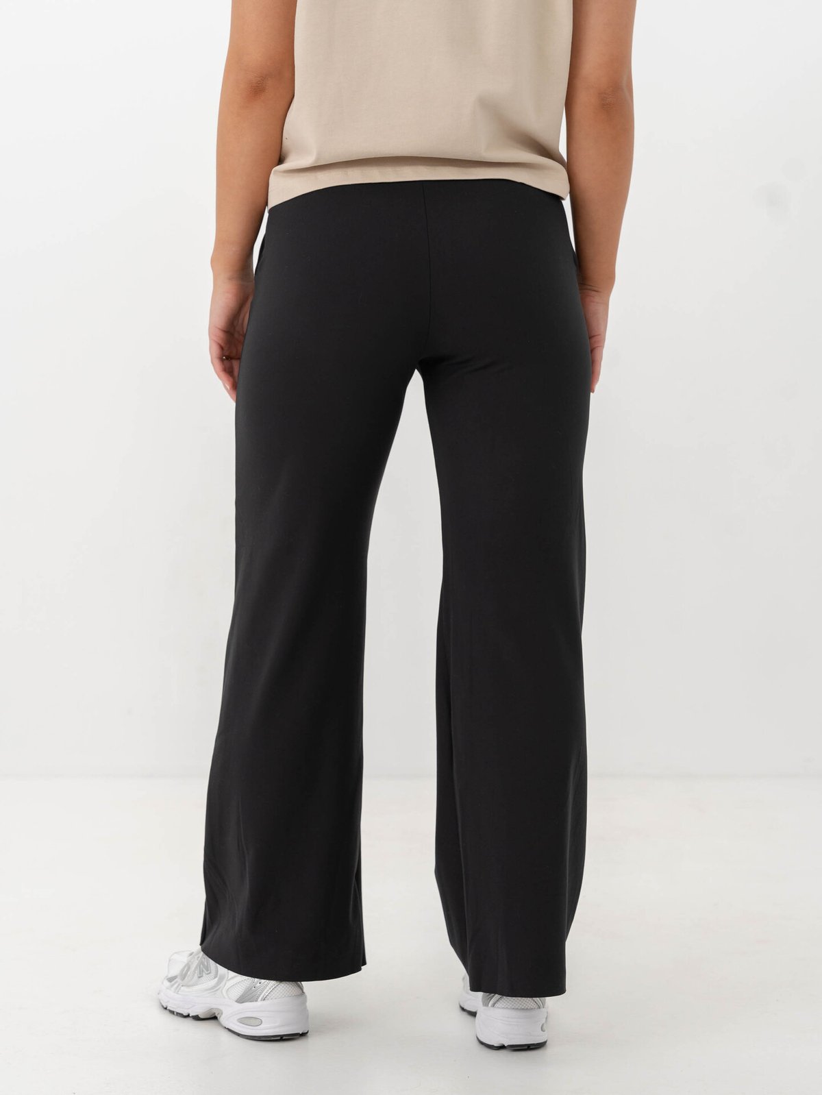 Aim'n Sense Wide Petite Pants Black