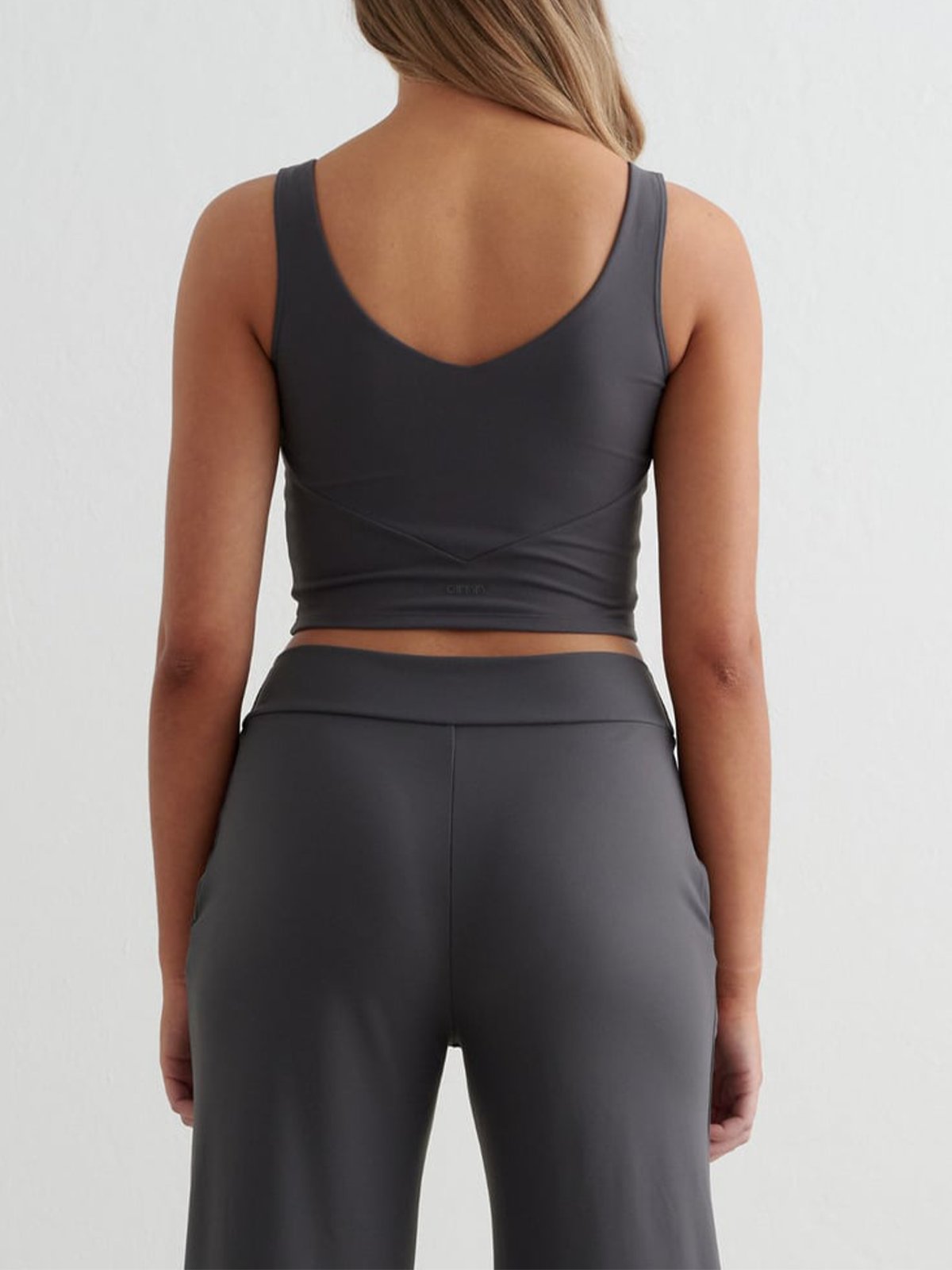 Aim'n Sense Wide Petite Pants Shadow Grey