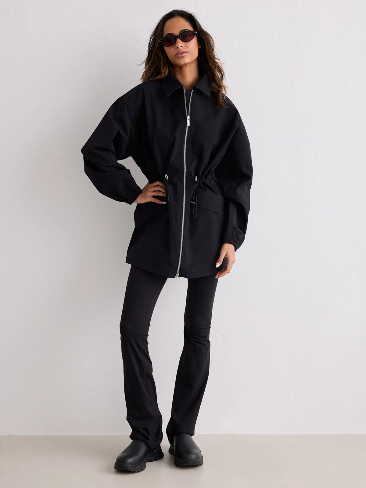 Aim'n Waterproof Zip jacket Black