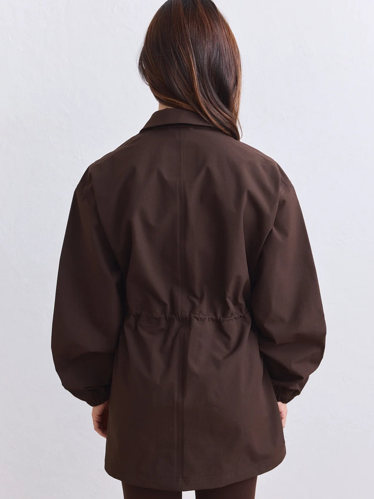 Aim'n Waterproof Zip jacket Chocolate