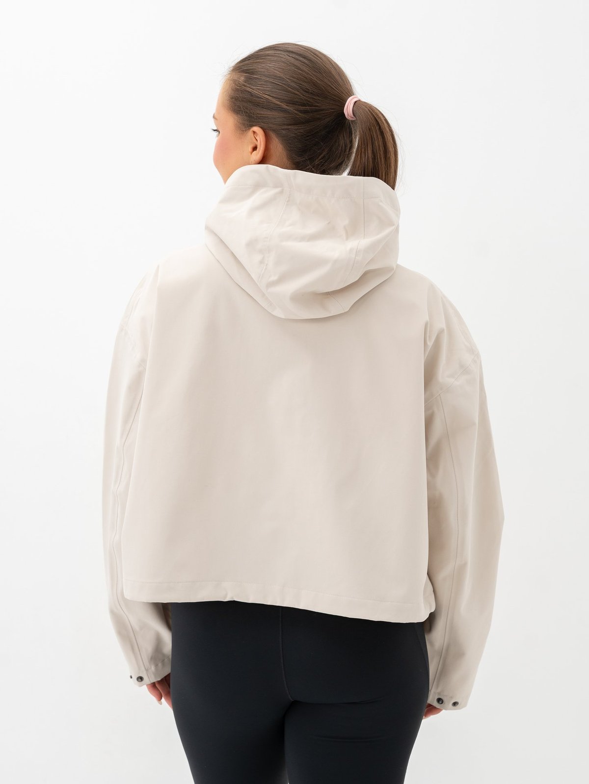 Aim'n Cropped Waterproof Anorak Clay