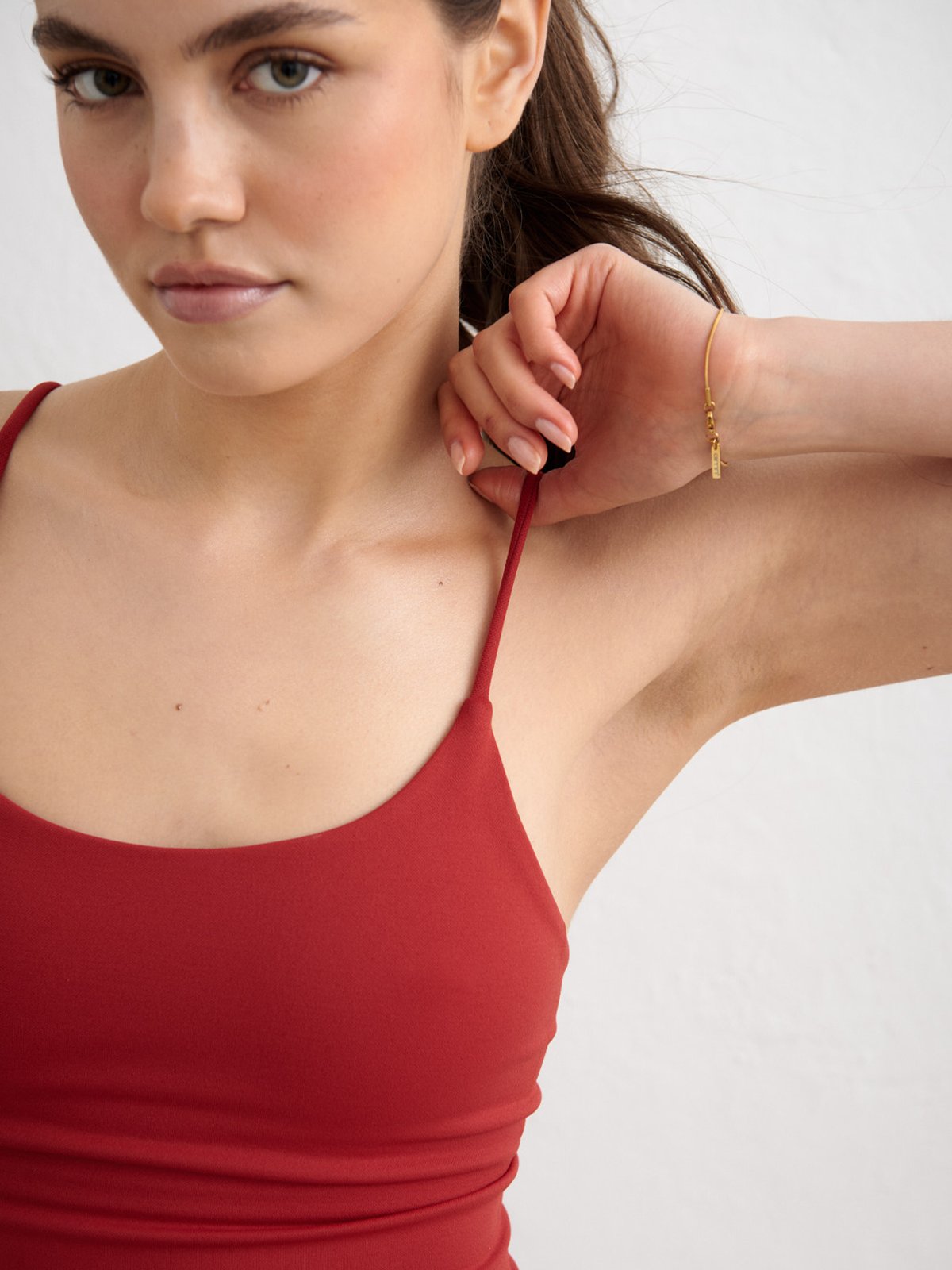 Aim'n Shape Seamless Strap Singlet Rød