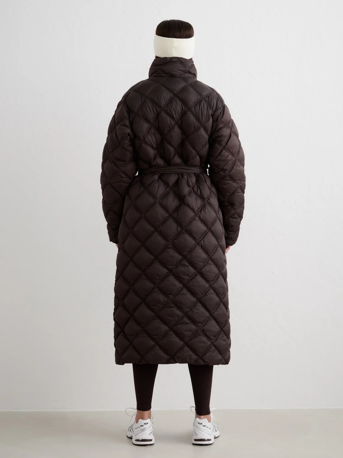 Aim'n Quilted Coat Brun