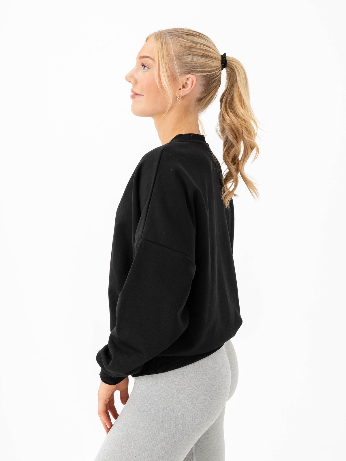 Aim'n Apparel Terry Sweatshirt Black