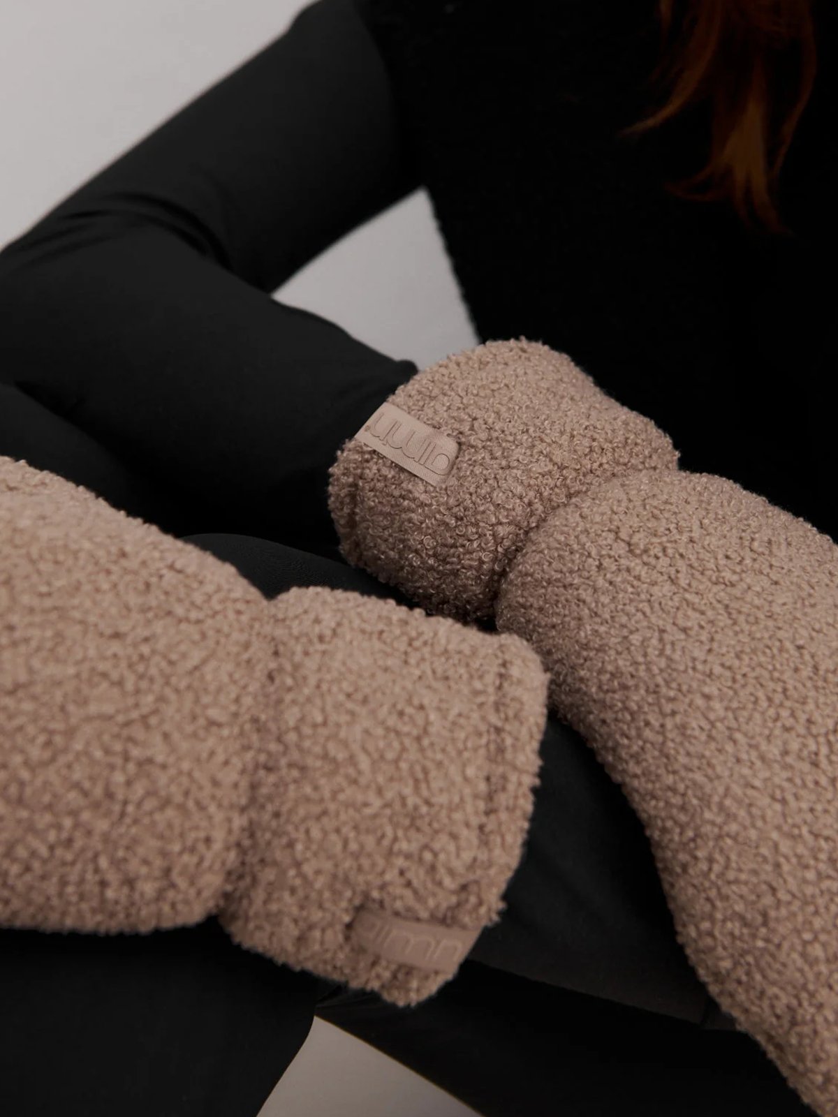 Aim'n Polar Fleece Mittens Espresso