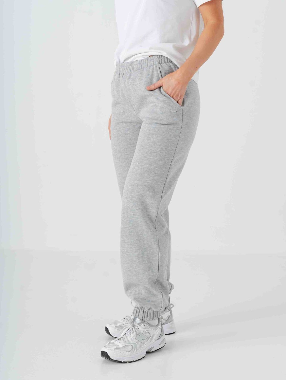 Aim'n Classic Sweat Pants Grey Melange