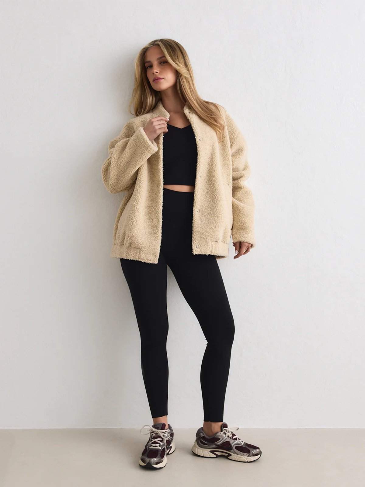Aim'n Pile Coach Jacket Café Au Lait