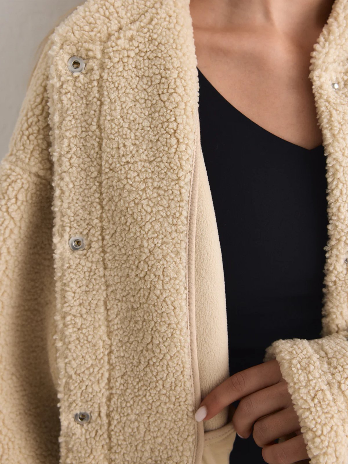 Aim'n Pile Coach Jacket Café Au Lait