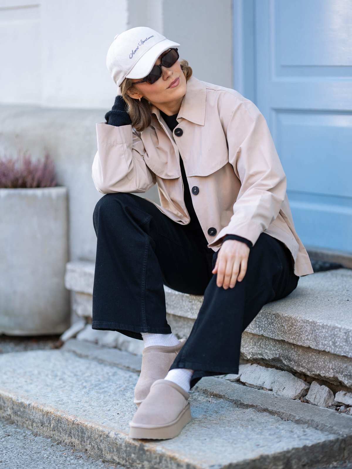 Aim'n Script Corduroy Cap Café Au Lait / Shadow Grey