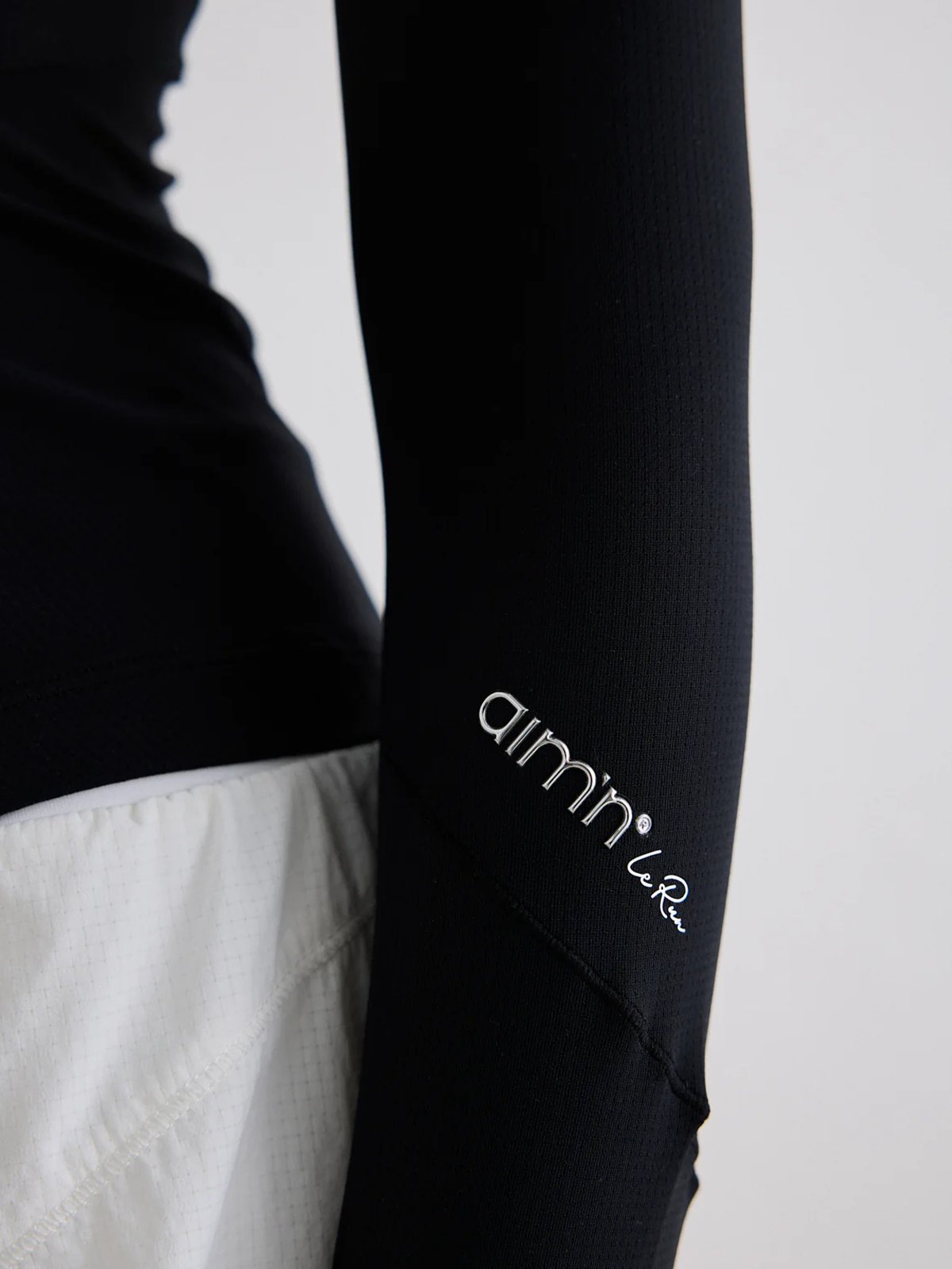 Aim'n Running Zip Long Sleeve Black