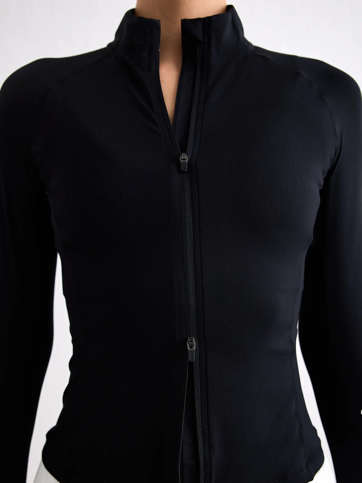 Aim'n Running Zip Long Sleeve Black
