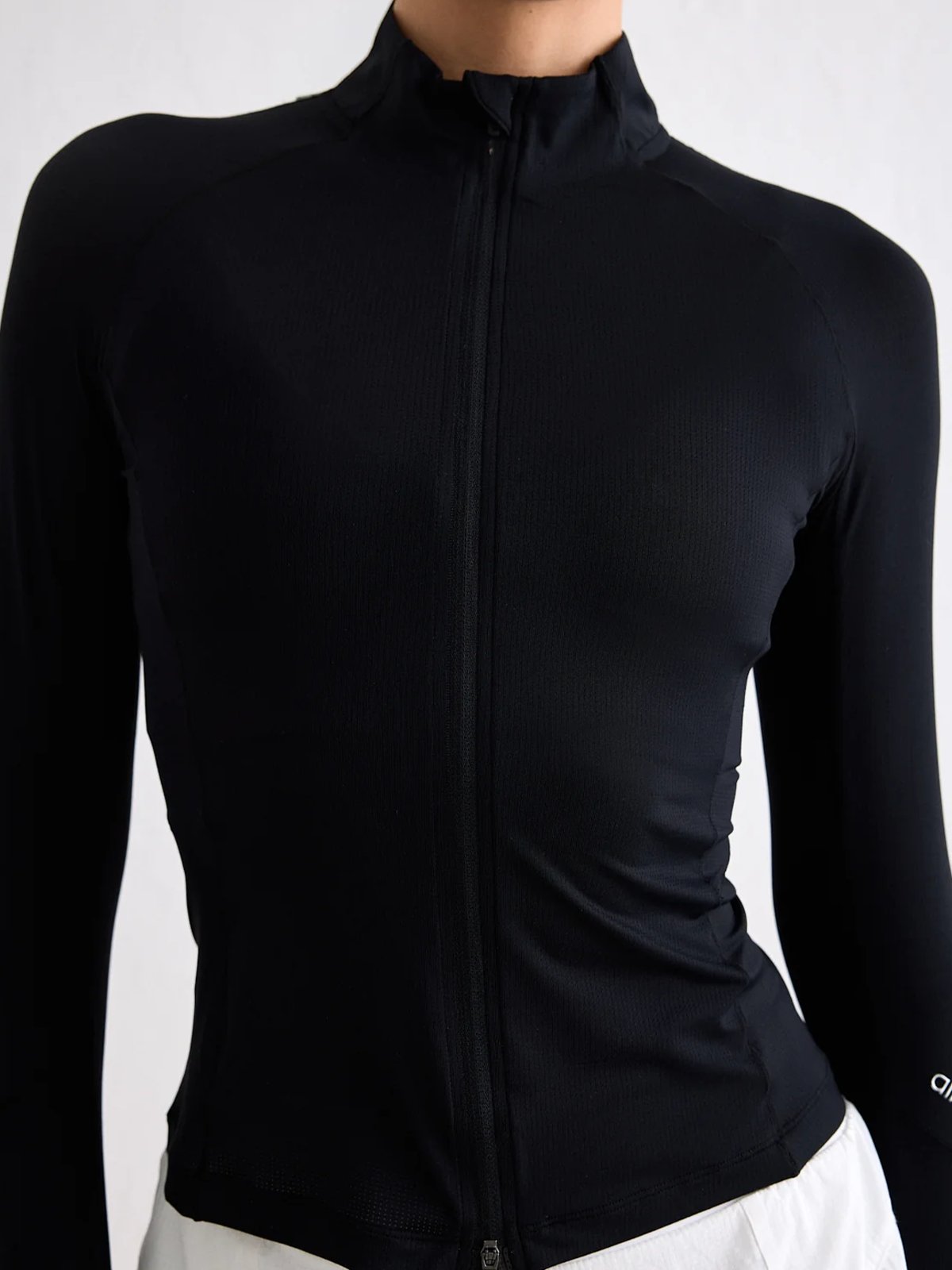 Aim'n Running Zip Long Sleeve Black