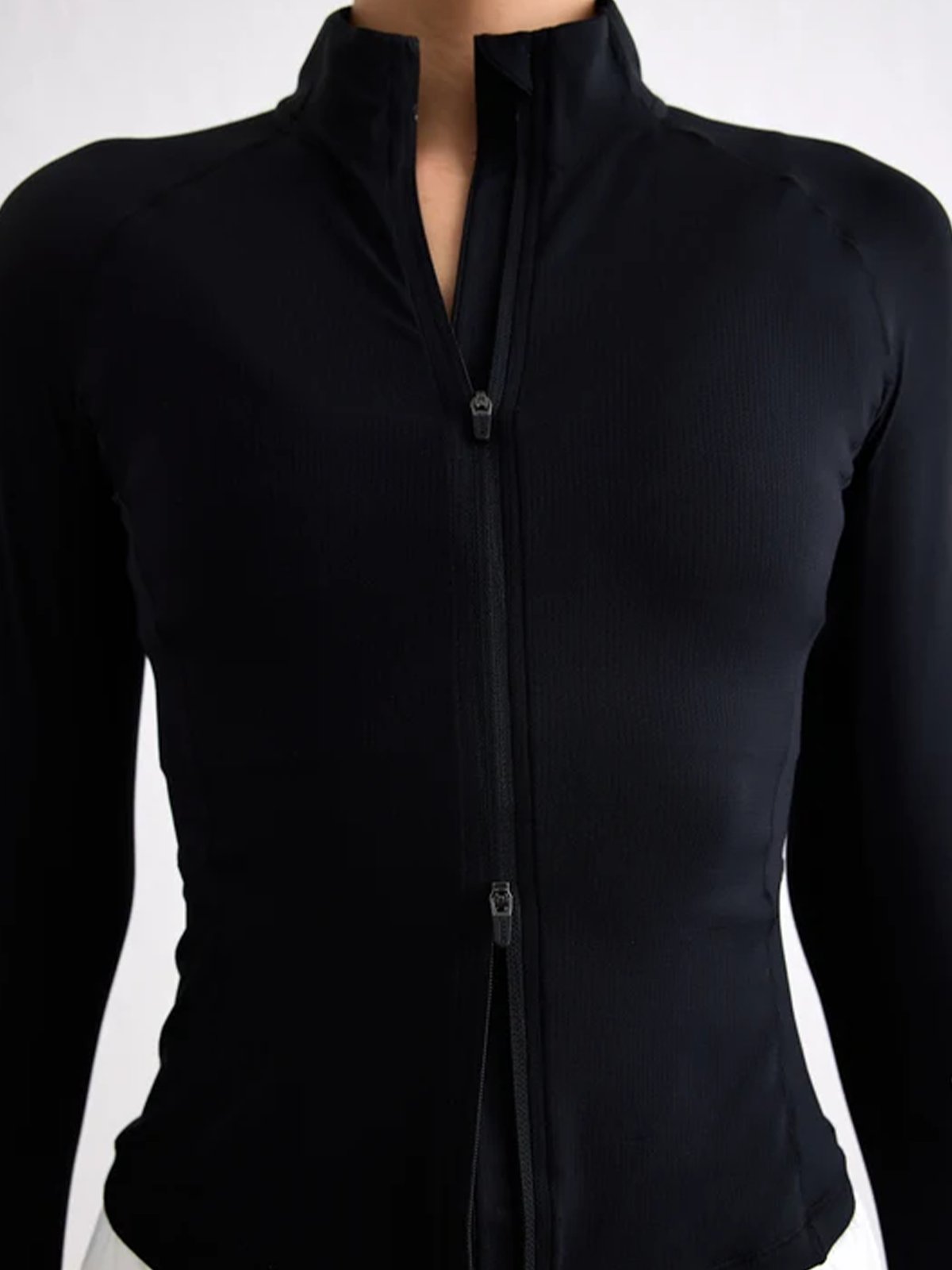 Aim'n Running Zip Long Sleeve Black