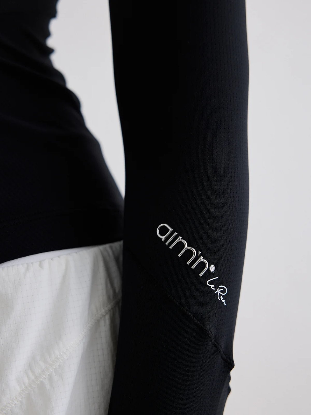 Aim'n Running Zip Long Sleeve Black