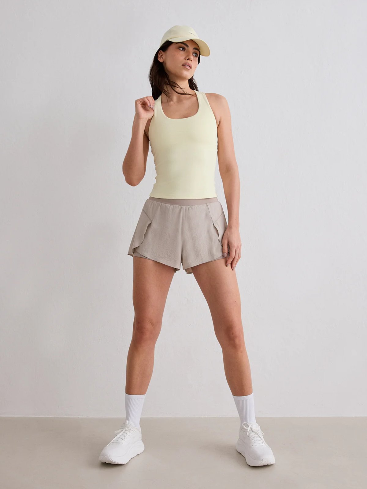 Aim'n Running Shorts Dark Clay