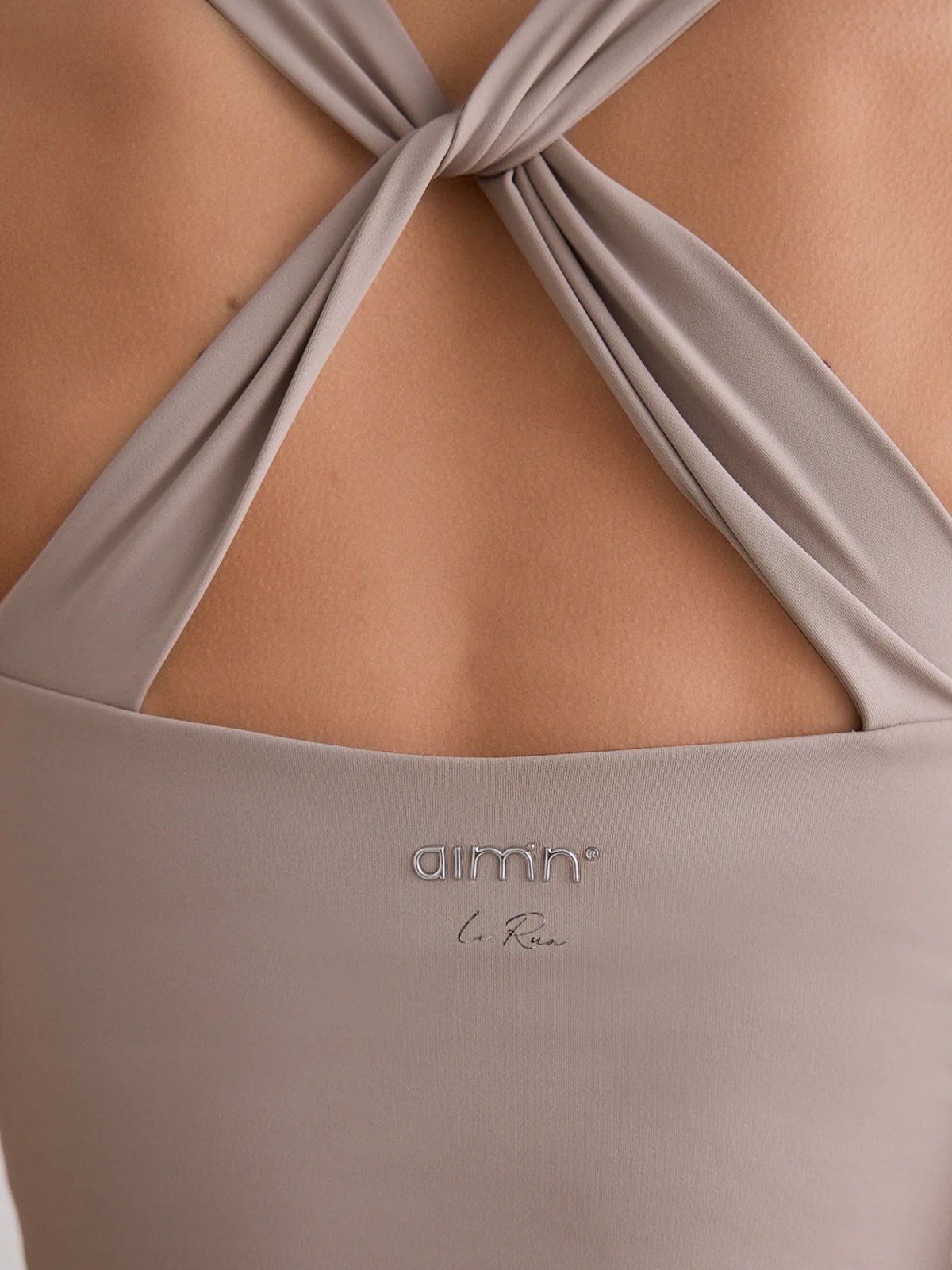 Aim'n Lunar Running Singlet Dark Clay