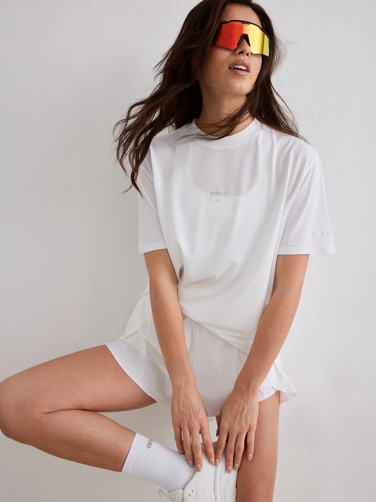 Aim'n Le Run Seamless Running T-Shirt White