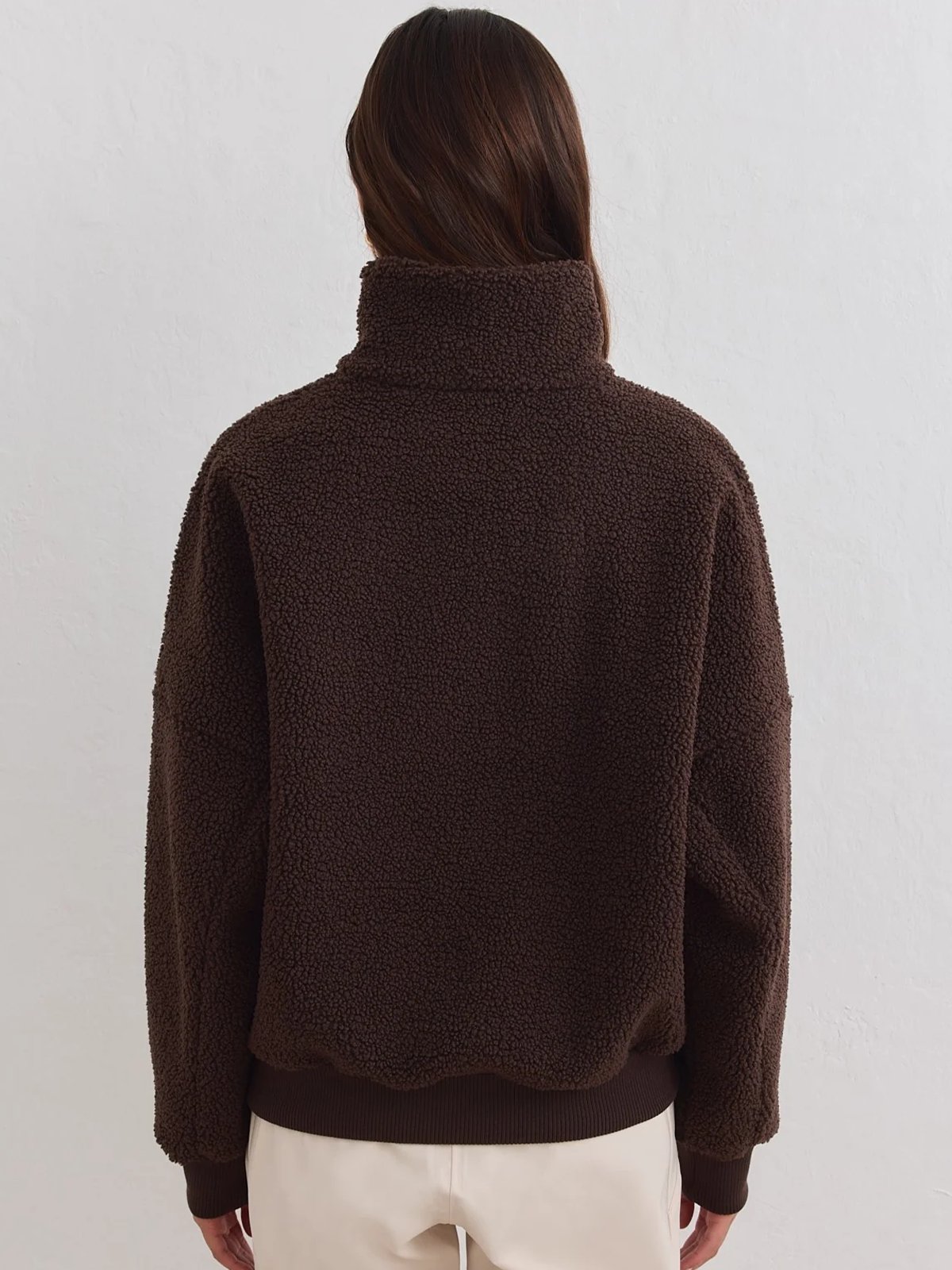 Aim'n Pile Half Zip Chocolate