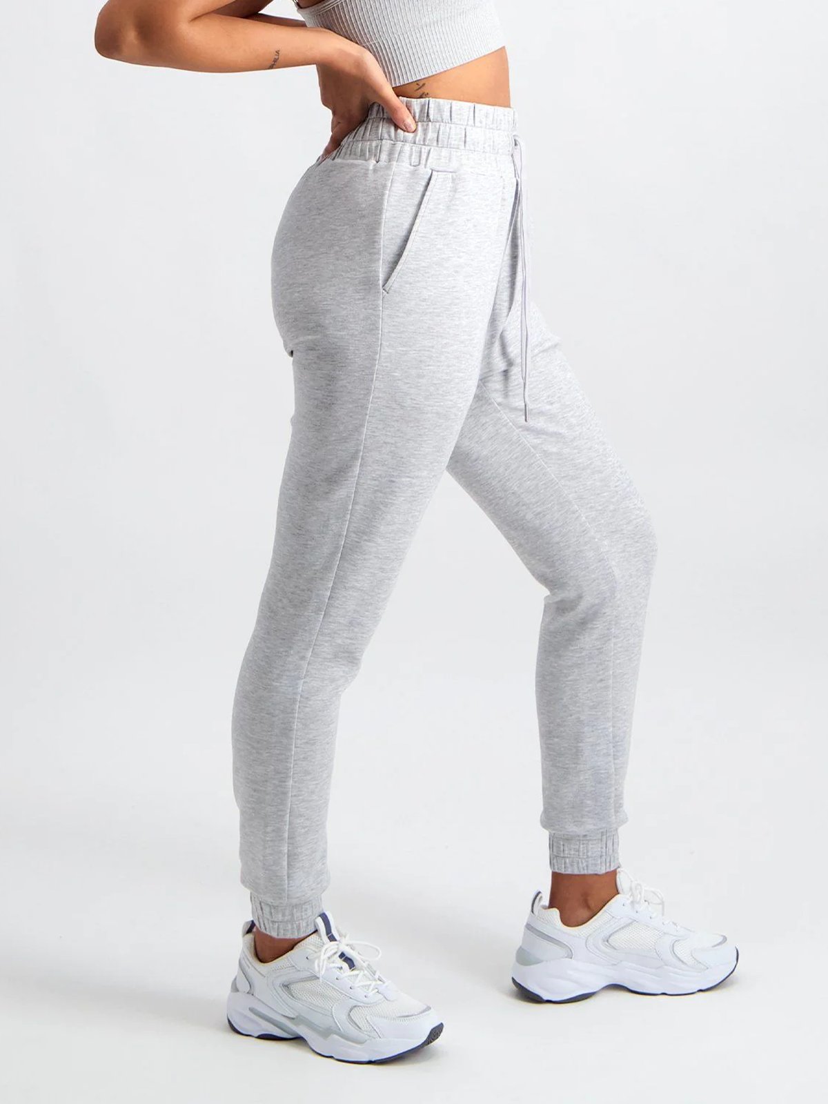 Aim'n Comfy Pant Light Grey