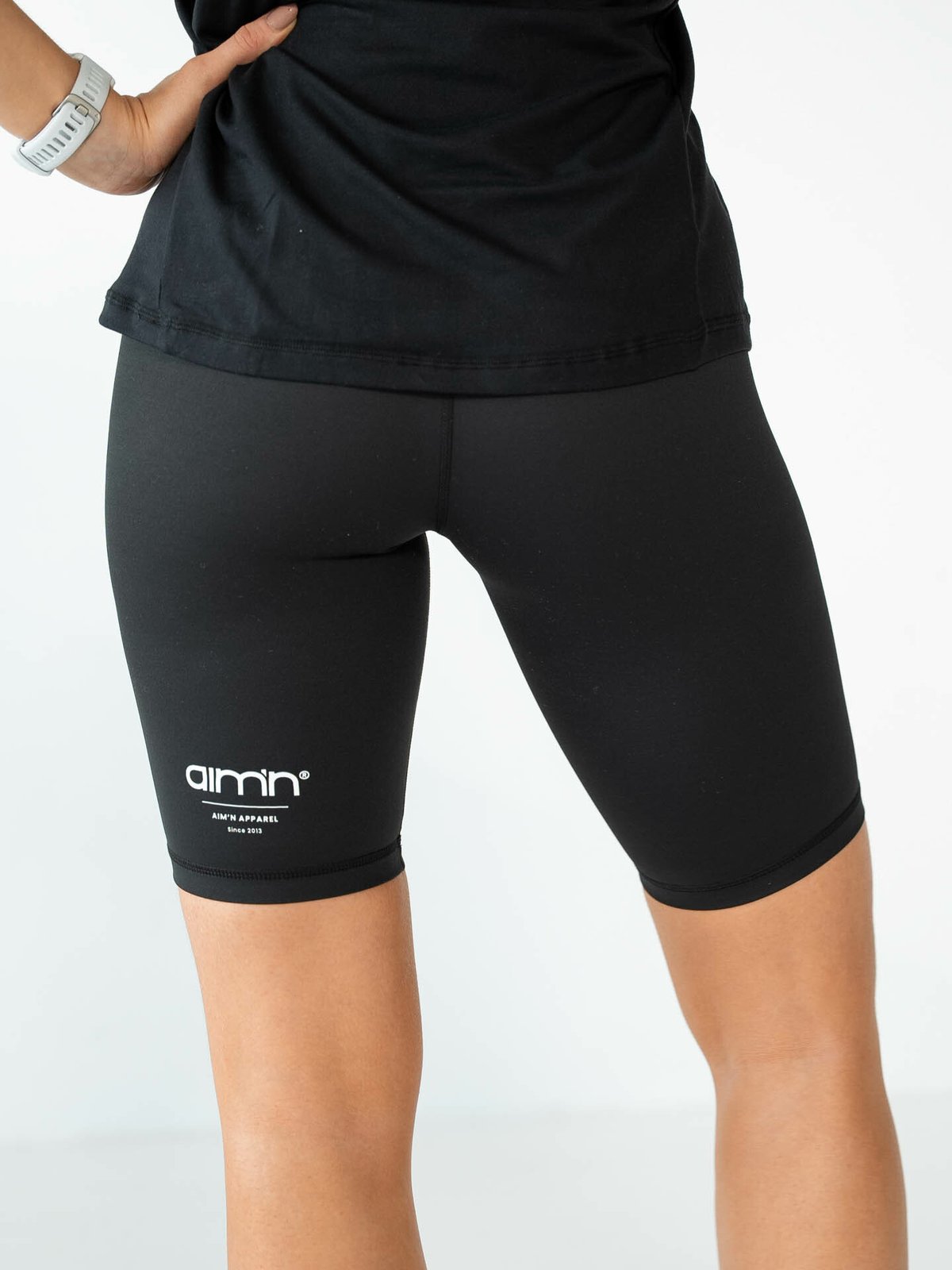Aim'n Edge Core Biker Shorts Black