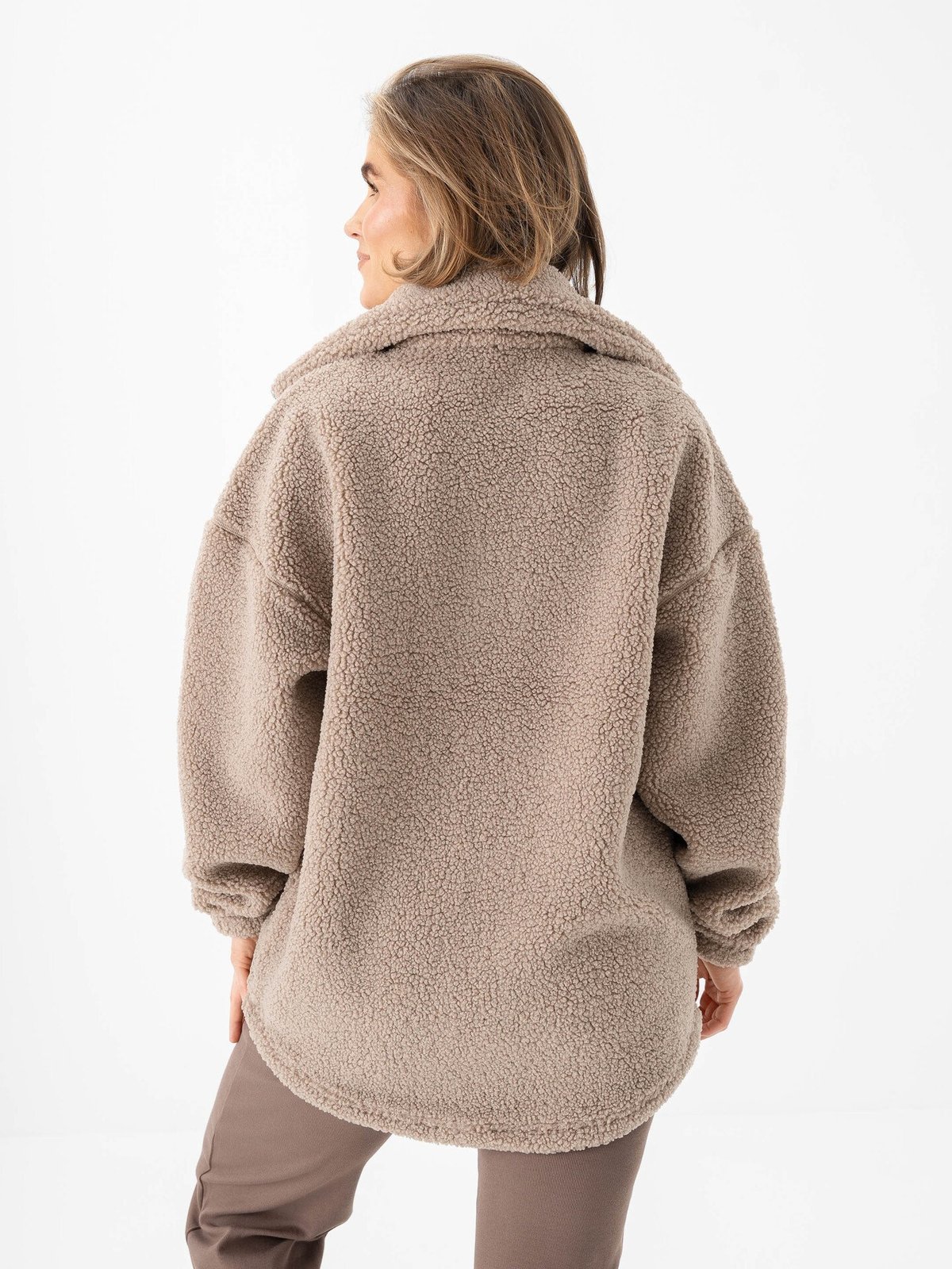 Aim'n Pile Jacket Dark Clay