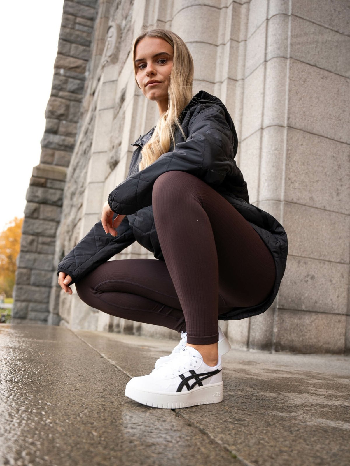 Aim'n Ribbed Seamless Tights Cacao