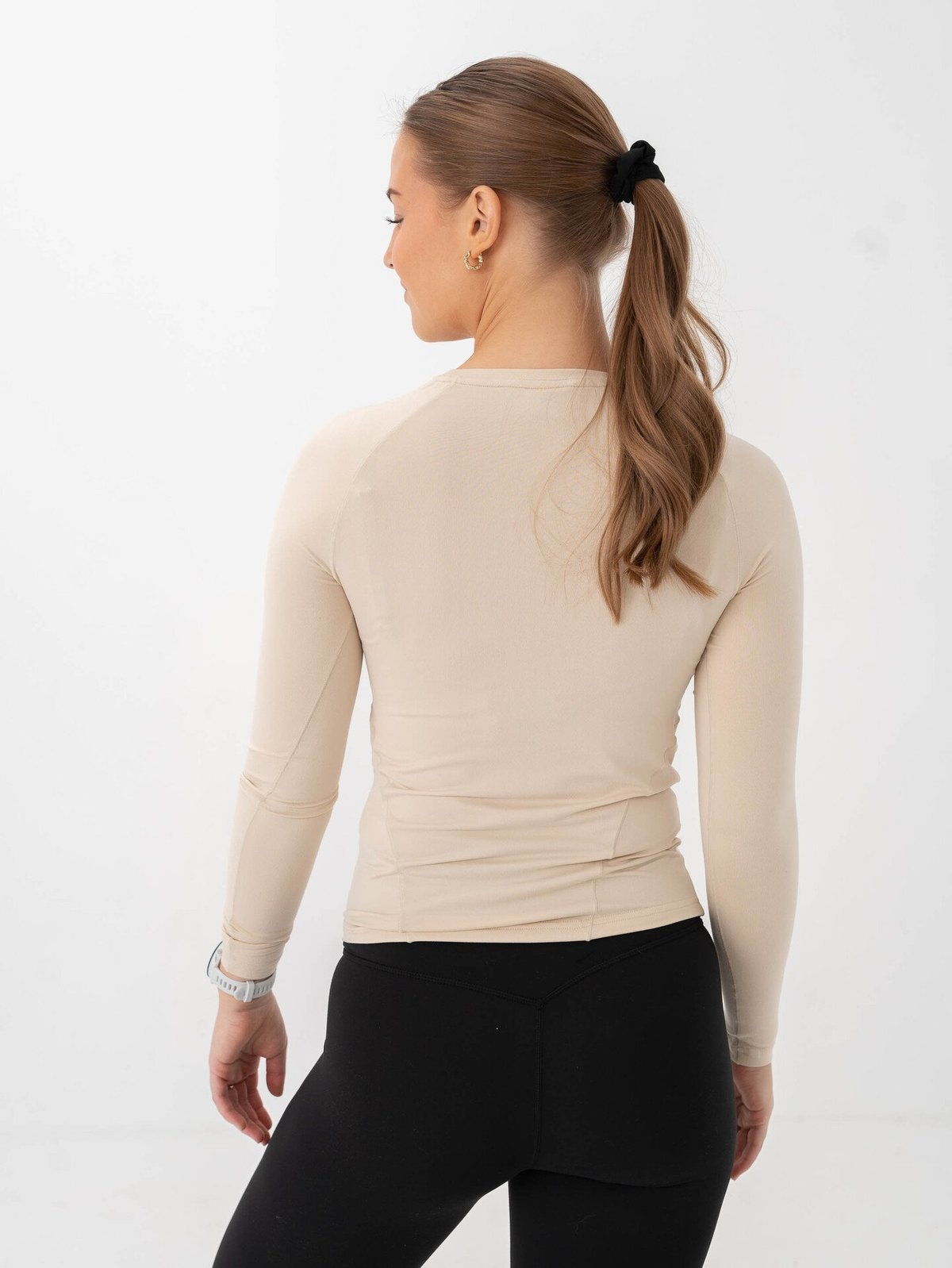 Aim'n Soft Basic Long Sleeve Cafe au Lait