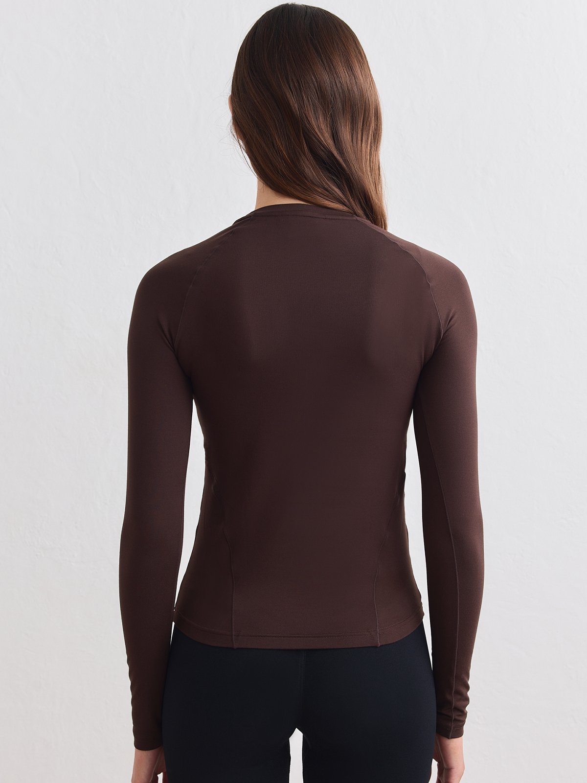 Aim'n Soft Basic Long Sleeve Chocolate