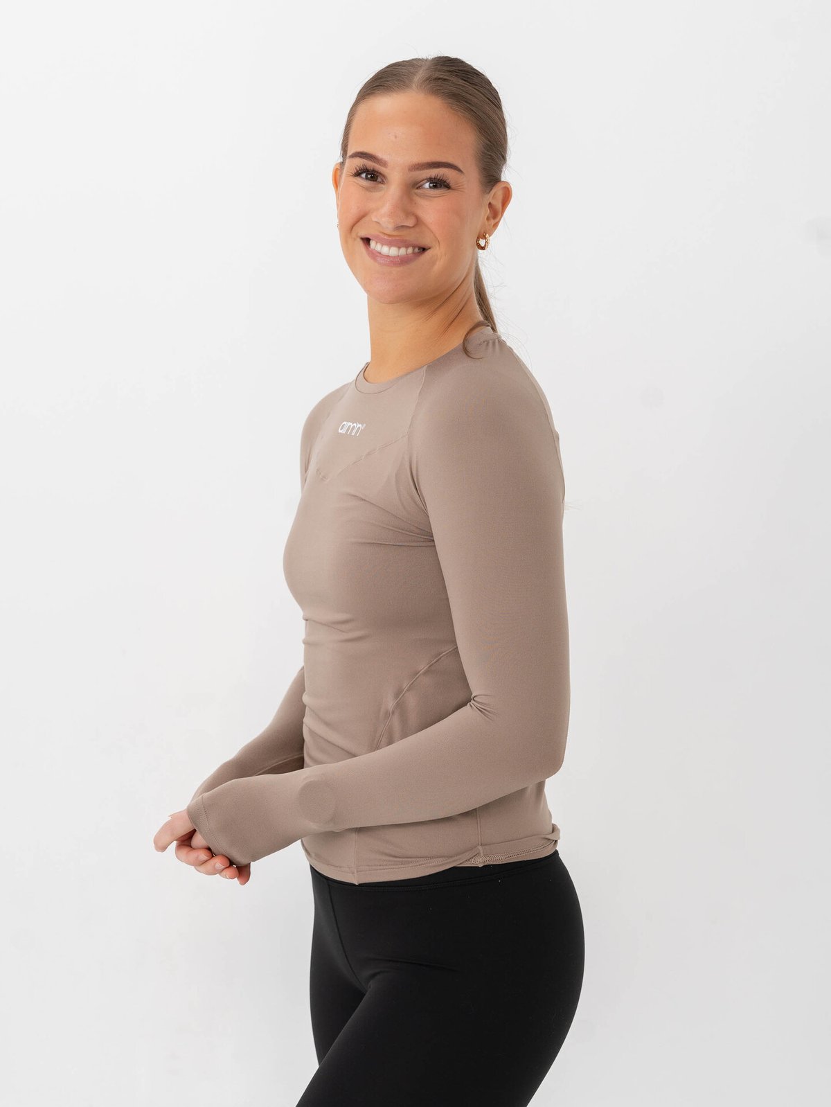 Aim'n Soft Basic Long Sleeve Espresso