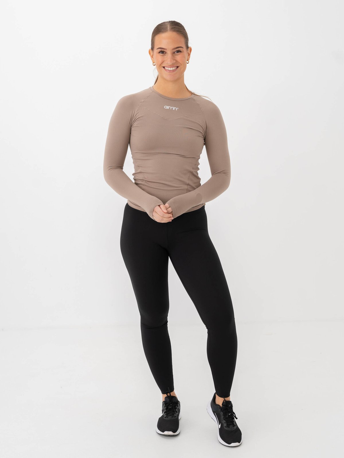 Aim'n Soft Basic Long Sleeve Espresso