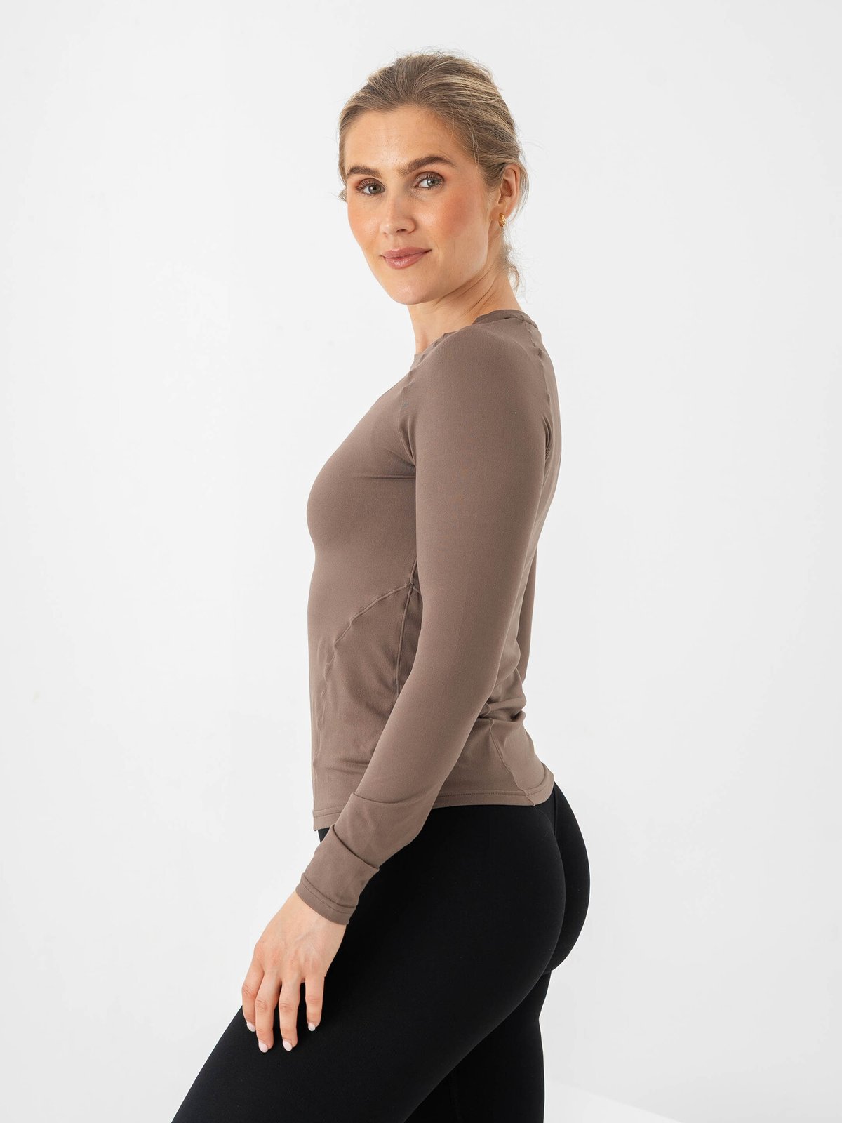 Aim'n Soft Basic Long Sleeve Macchiato