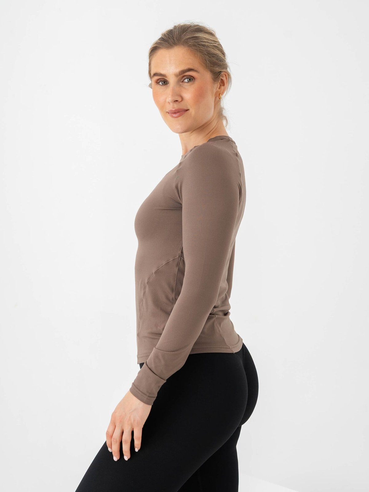 Aim'n Soft Basic Long Sleeve Macchiato